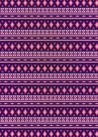 紫色のエスニック柄のA4サイズ背景素材