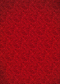 赤色のおどろどろしい渦柄A4サイズ背景素材