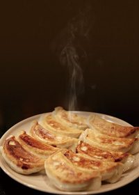 餃子のA4サイズ背景素材データ