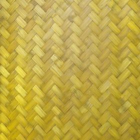 黄色に着色した木板が組み合うテクスチャーA4サイズ背景素材