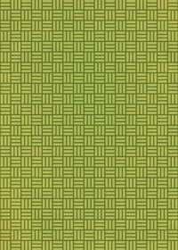 緑色の算崩し模様・和柄、A4サイズ背景素材